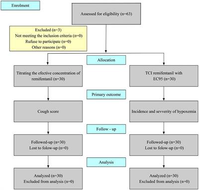 Inhibition of stress and spontaneous respiration: Efficacy and safety of monitored anesthesia care by target-controlled infusion remifentanil in combination with dexmedetomidine in fibreoptic bronchoscopy for patients with severe tracheal stenosis